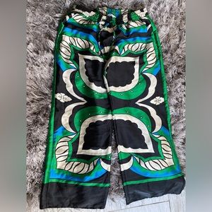 Brand new satin pants